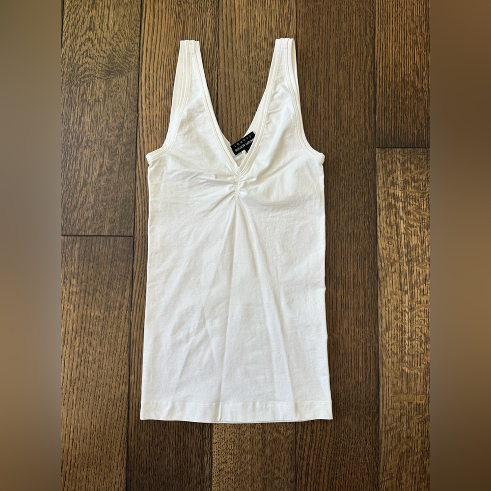 Theory White Tank Top NWoT